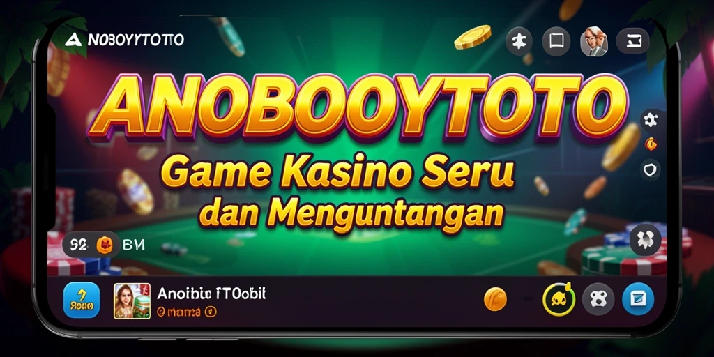 Screenshot gameplay ANOBOYTOTO menampilkan keseruan permainan Kasino.