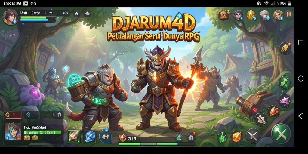 Tampilan gameplay RPG yang menarik dari DJARUM4D.