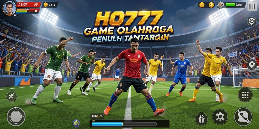 Tangkapan layar permainan HO777 yang menampilkan aksi olahraga yang mendebarkan.