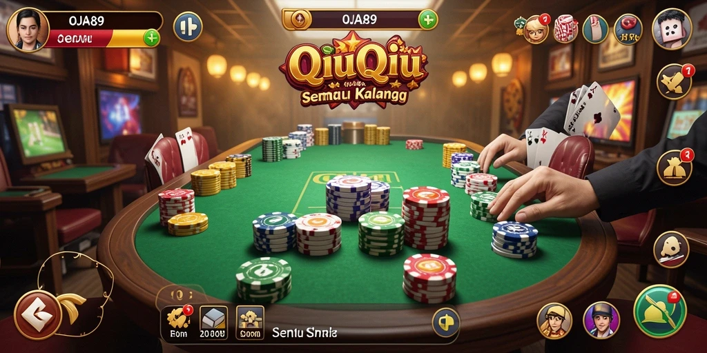 Menampilkan gameplay seru dari OJA89 dengan teman-teman.