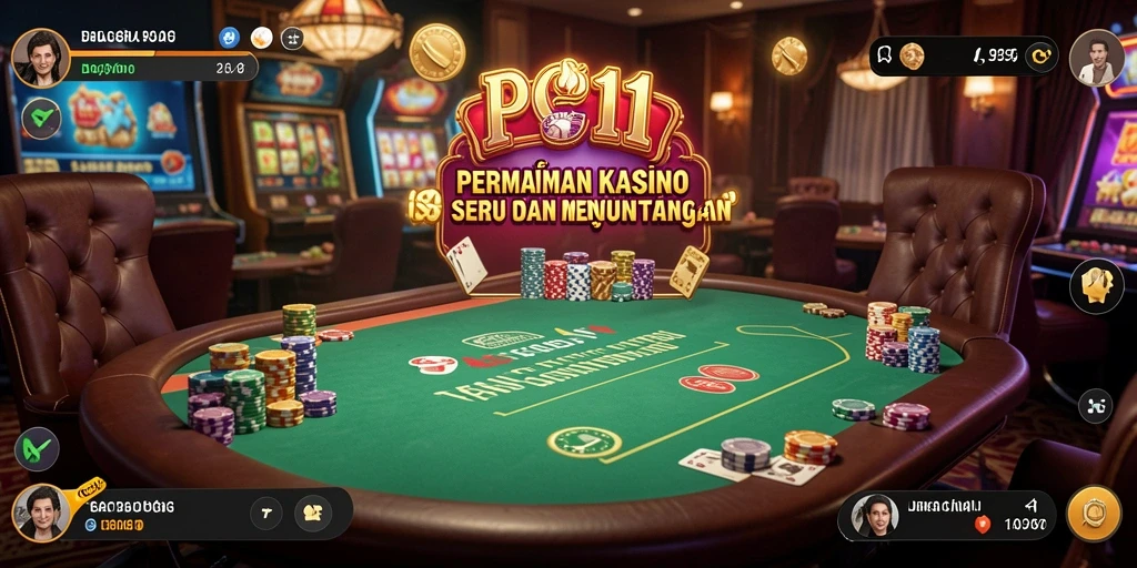Tampilan gameplay PG11 yang mengasyikkan dalam suasana Kasino.