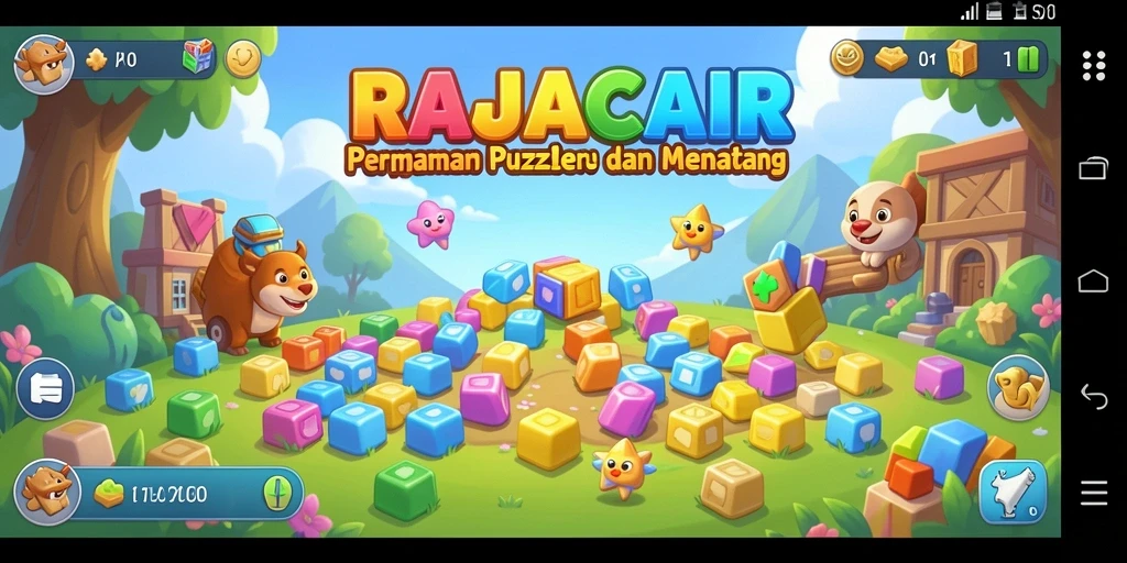 Tampilan gameplay RAJACAIR yang menarik dan menantang.