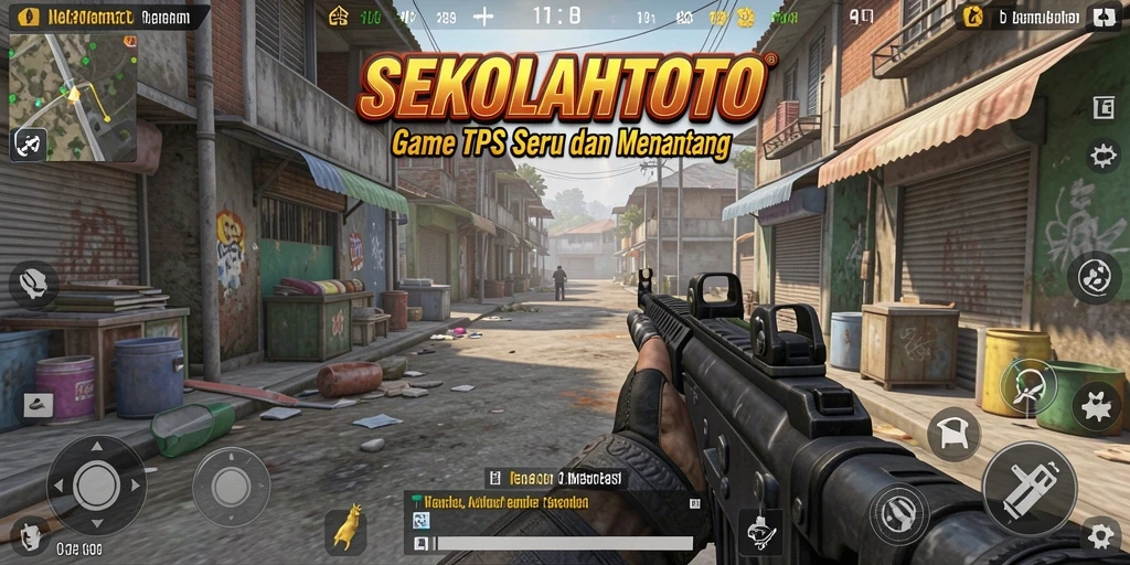 Tampilan gameplay seru di SEKOLAHTOTO dengan aksi menegangkan.